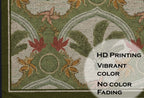 Verdant Bloom Heritage Dhurrie