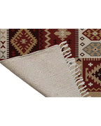 Rustic Patchwork Tribe Dhurrie