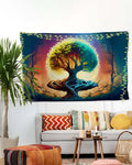 Eternal Balance Tree Tapestry