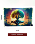 Eternal Balance Tree Tapestry