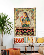Rajsi Lotus Grace Tapestry