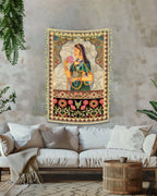 Rajsi Lotus Grace Tapestry