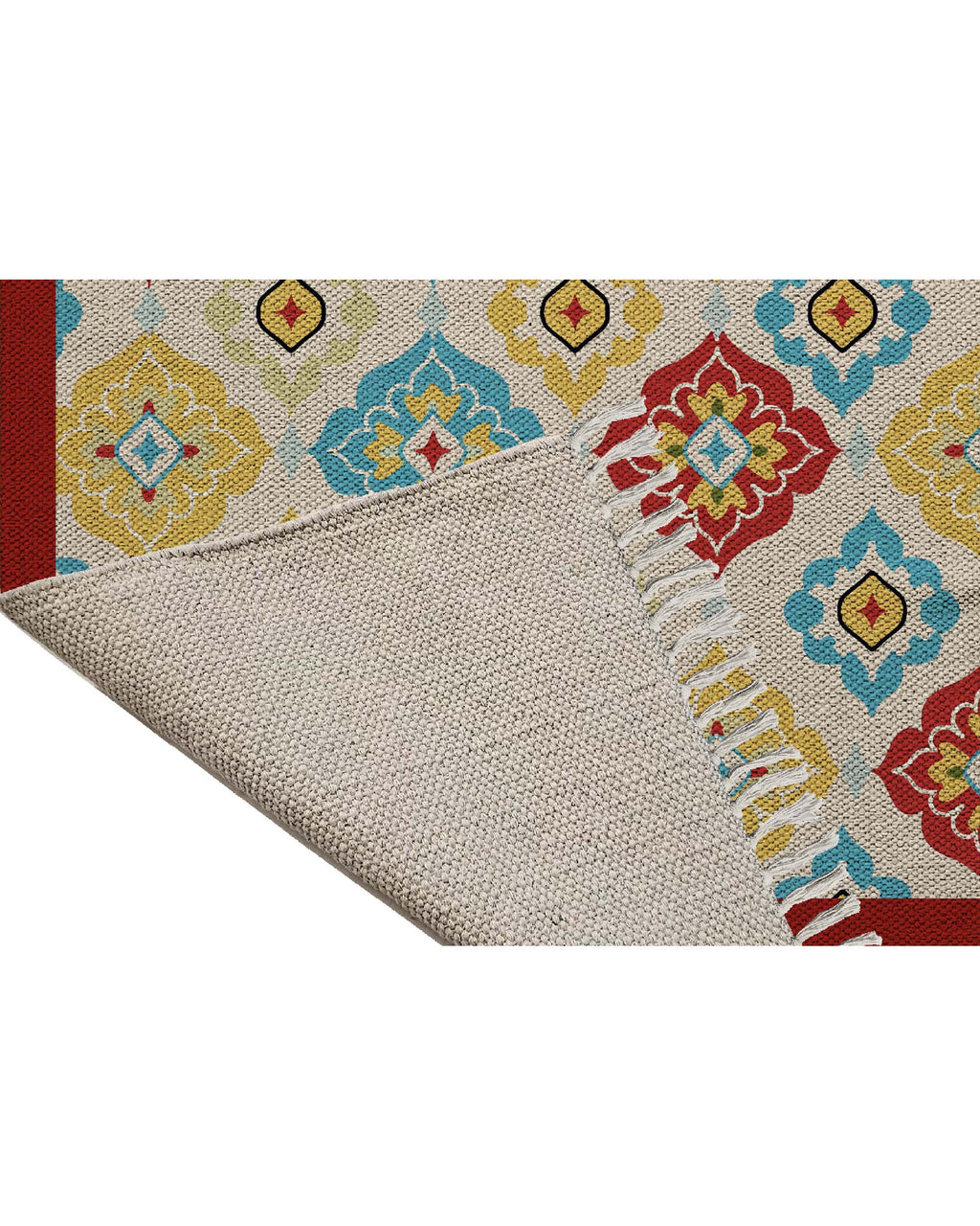 Boho Blossom Garden Dhurrie