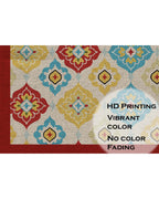 Boho Blossom Garden Dhurrie