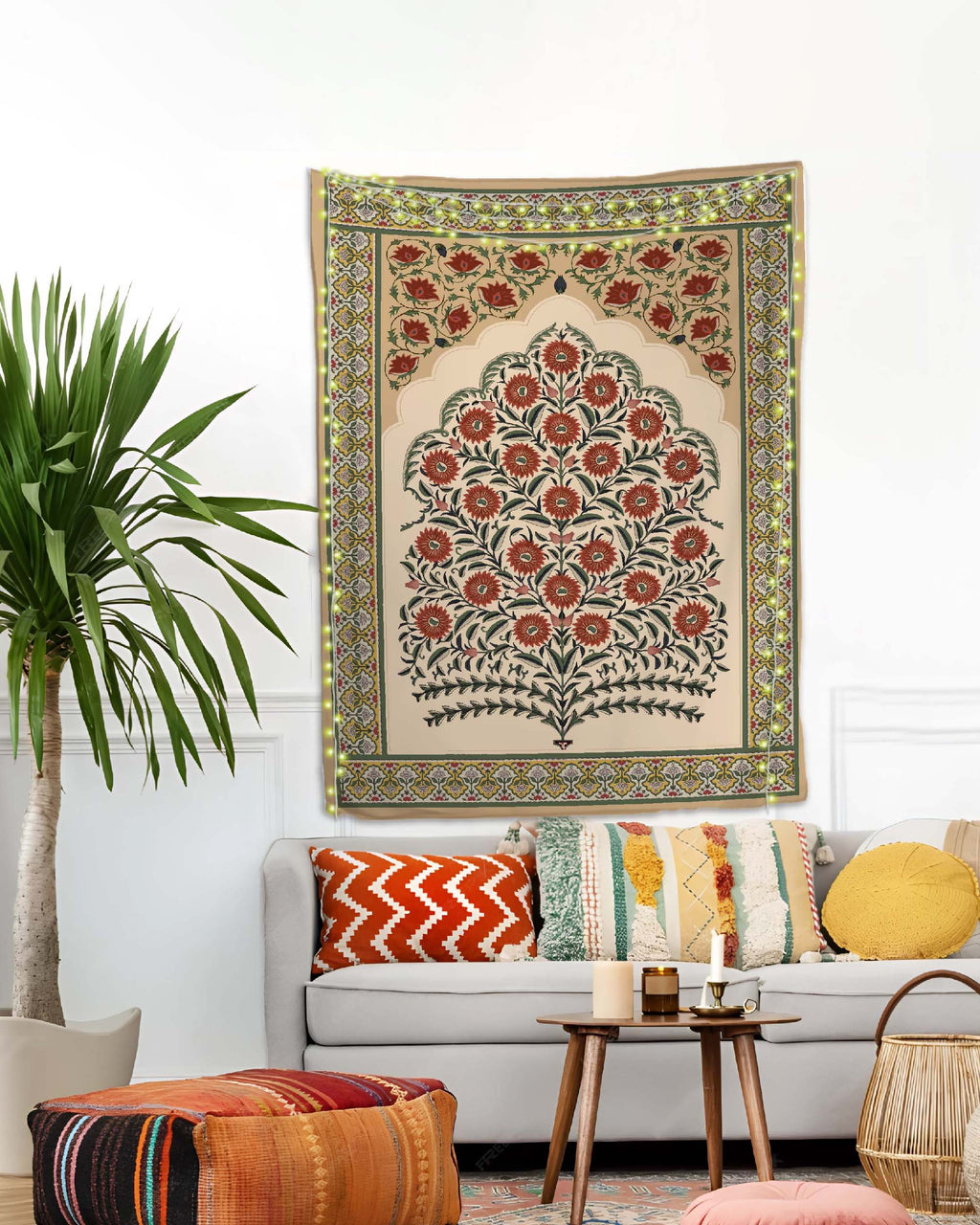 Jharokha Bloom Tapestry