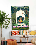 Pichwai Art cotton Tapestry