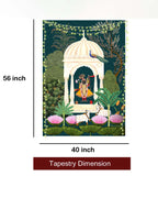 Pichwai Art cotton Tapestry