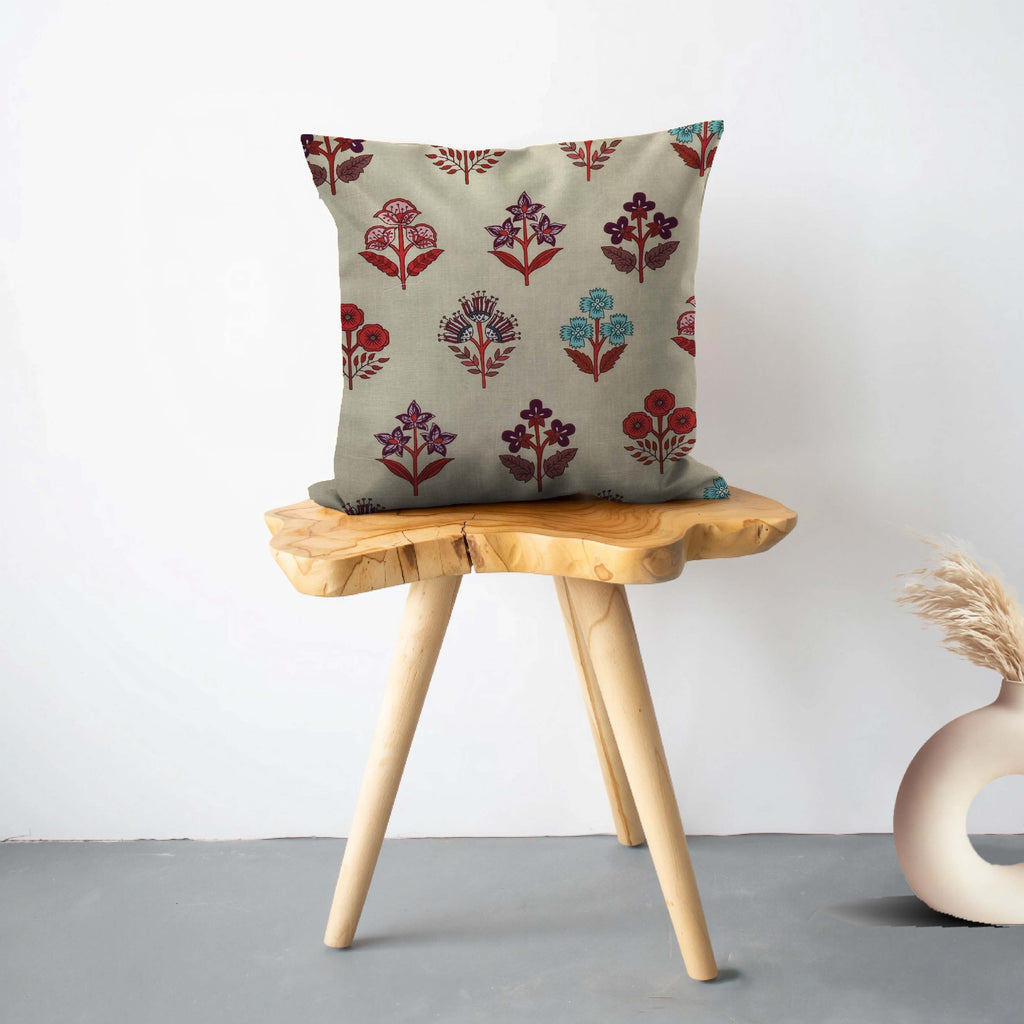 Rustic Flora Cushion Cover 5 Pcs set 16x16 inches