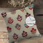 Rustic Flora Cushion Cover 5 Pcs set 16x16 inches
