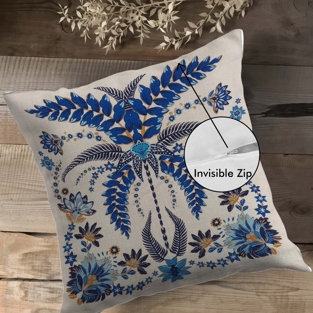 Neel Tarang Cushion Cover