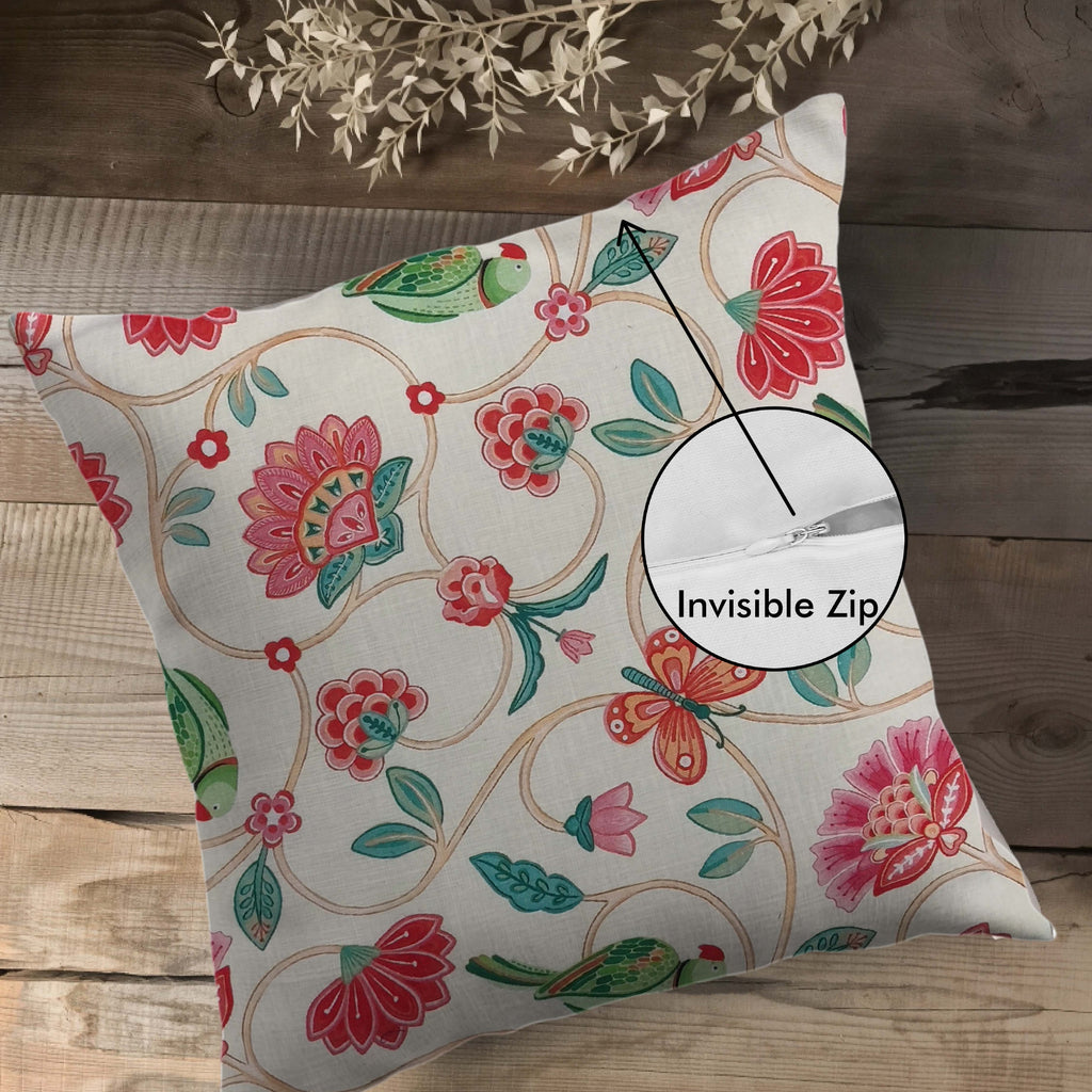 Butterfly Meadow Cushion Cover 5 Pcs set 16x16 inches