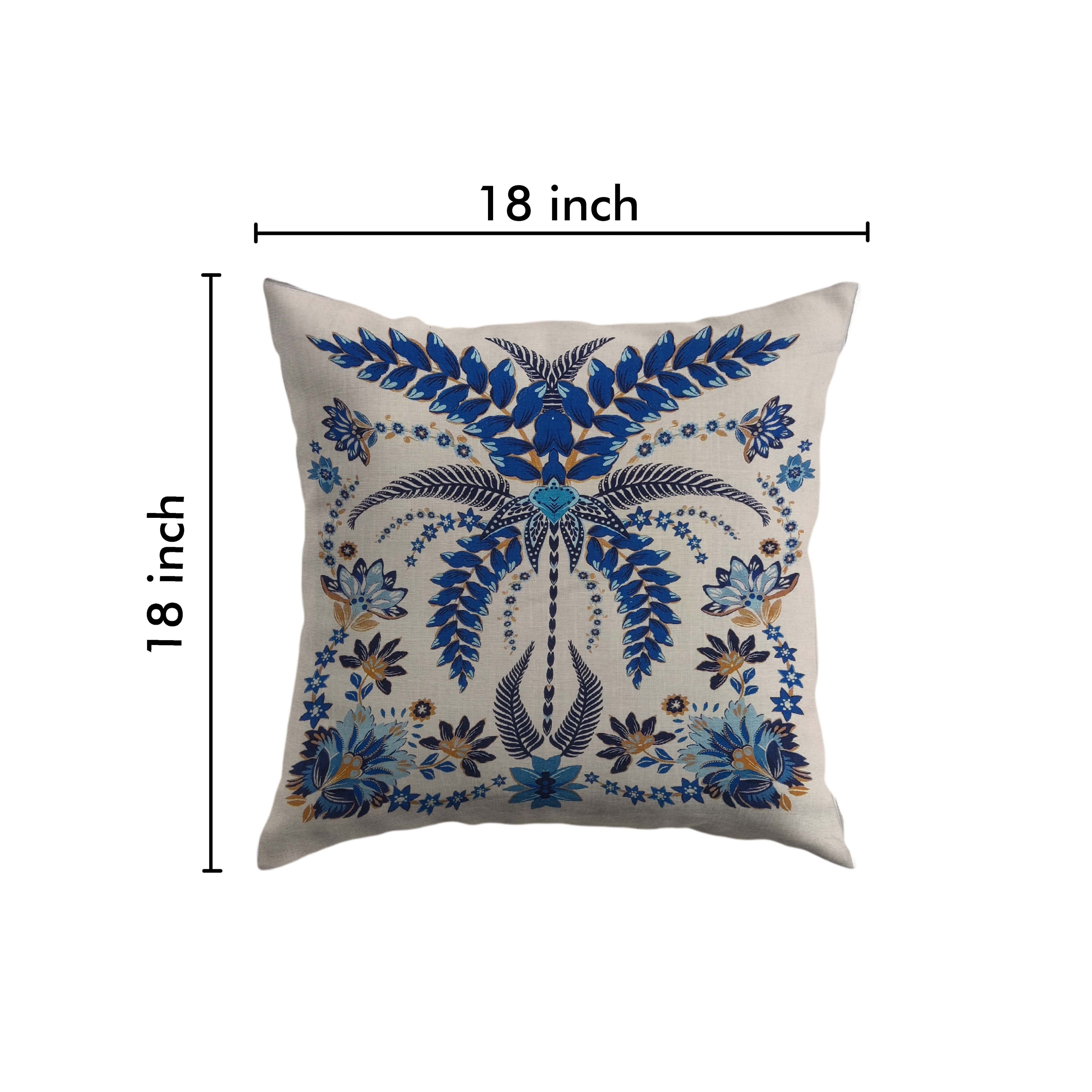 Neel Tarang Cushion Cover