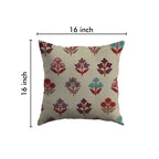 Rustic Flora Cushion Cover 5 Pcs set 16x16 inches