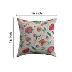 Butterfly Meadow Cushion Cover 5 Pcs set 16x16 inches