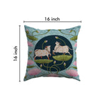 Pichwai Art Cushion Cover